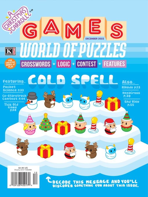 Title details for Games World of Puzzles by Kappa Publishing Group, Inc. - Available